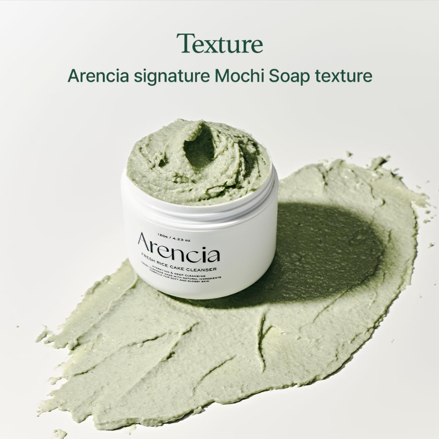[ARENCIA] Fresh Green Rice Mochi Cleanser 120g