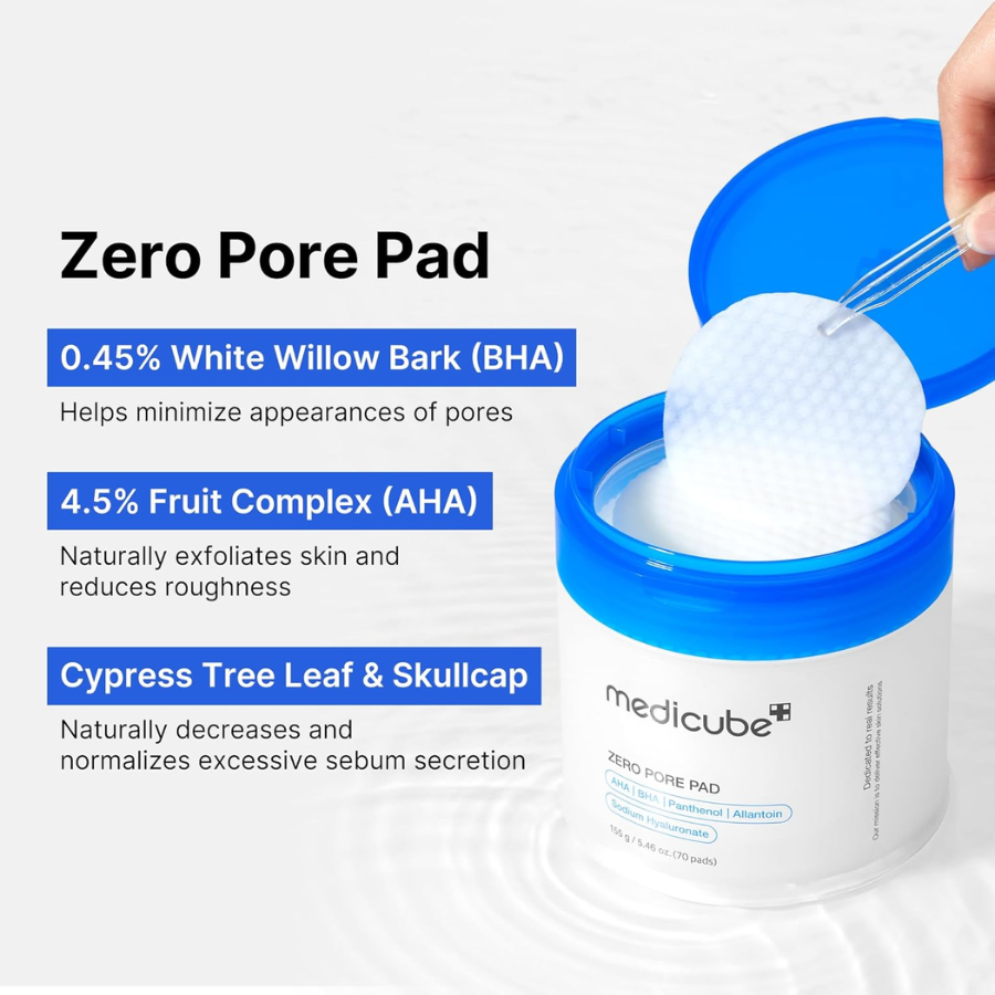 [MEDICUBE] Zero Pore Pad 2.0 (70 pz)