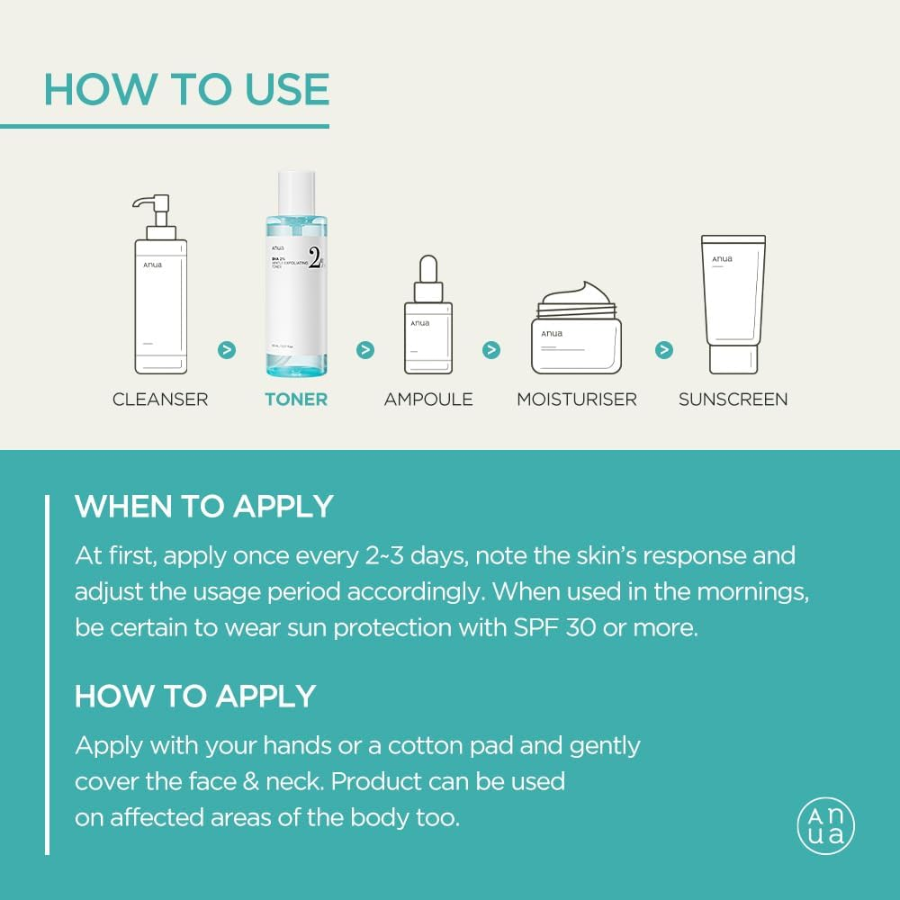 [ANUA] BHA 2% Gentle Exfoliating Toner 150ml