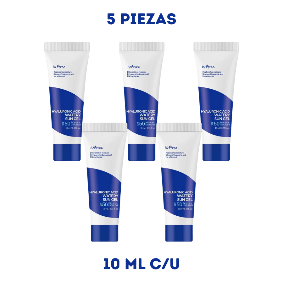 [ISNTREE] Hyaluronic Acid Watery Sun Gel 10 ml (5 pzs)