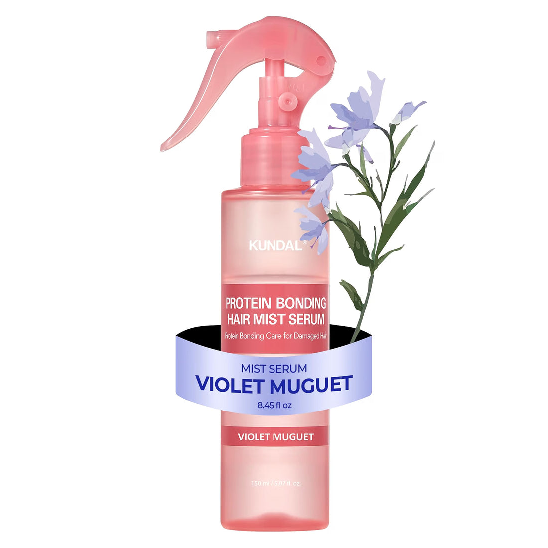 [KUNDAL] PROTEIN BONDING CARE HAIR MIST VIOLET MUGUET 150ml
