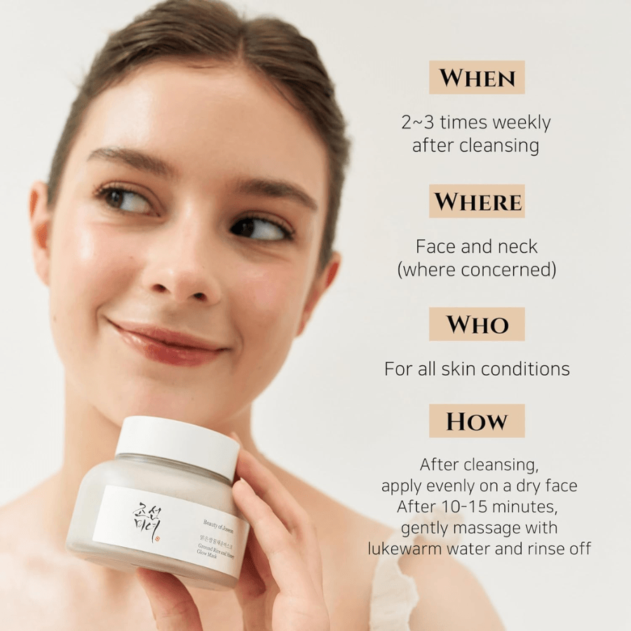 [Beauty of Joseon] Ground Rice and Honey Glow Mask 150ml