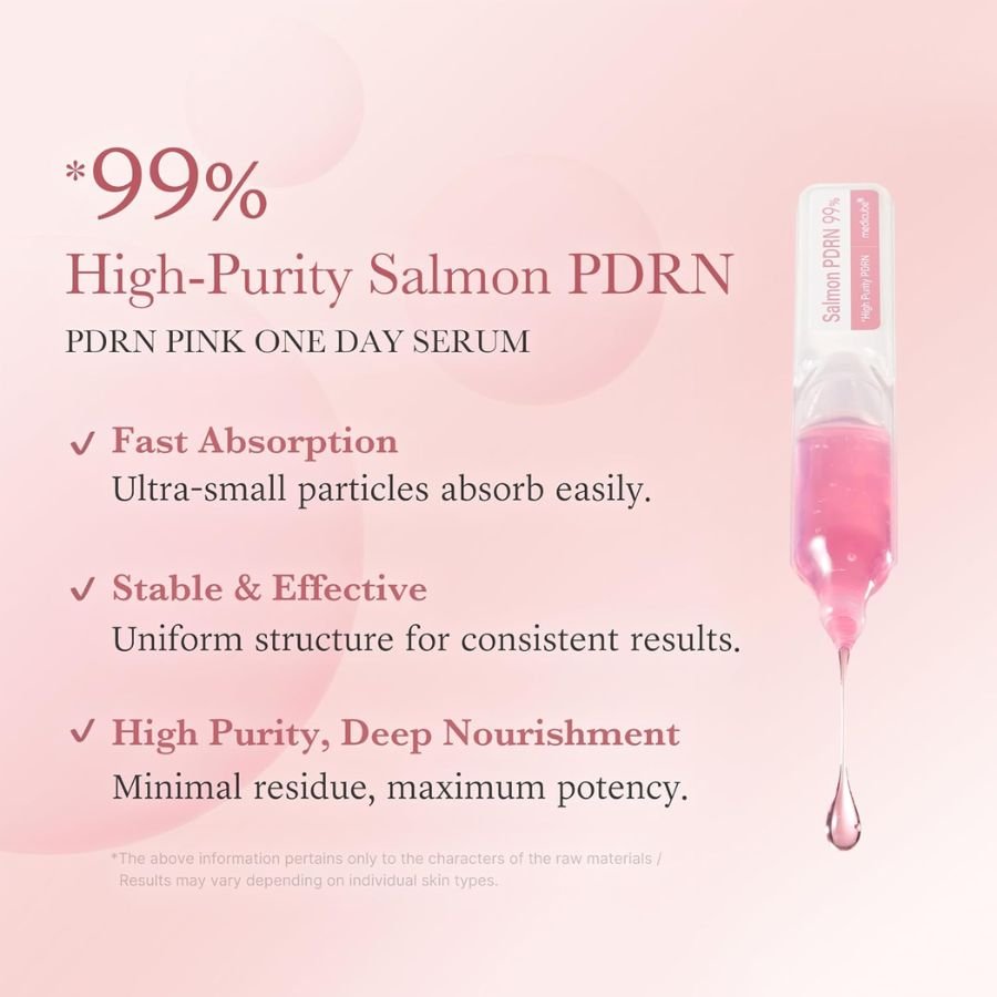 [MEDICUBE] PDRN Pink One Day Serum Set 10 pzs de 1.5 ml c/u