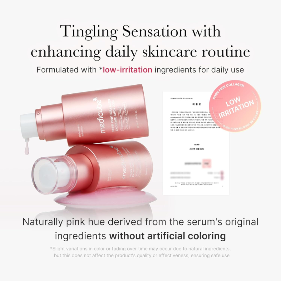 [MEDICUBE] PDRN Pink Exosome Shot Serum 30ml
