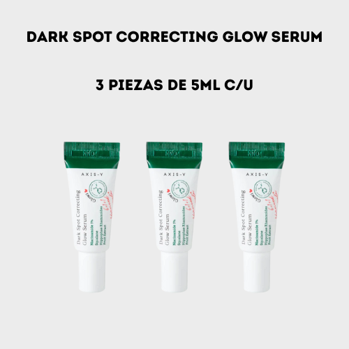 [AXIS-Y] Dark Spot Correcting Glow Serum 3 piezas de 5ml c/u