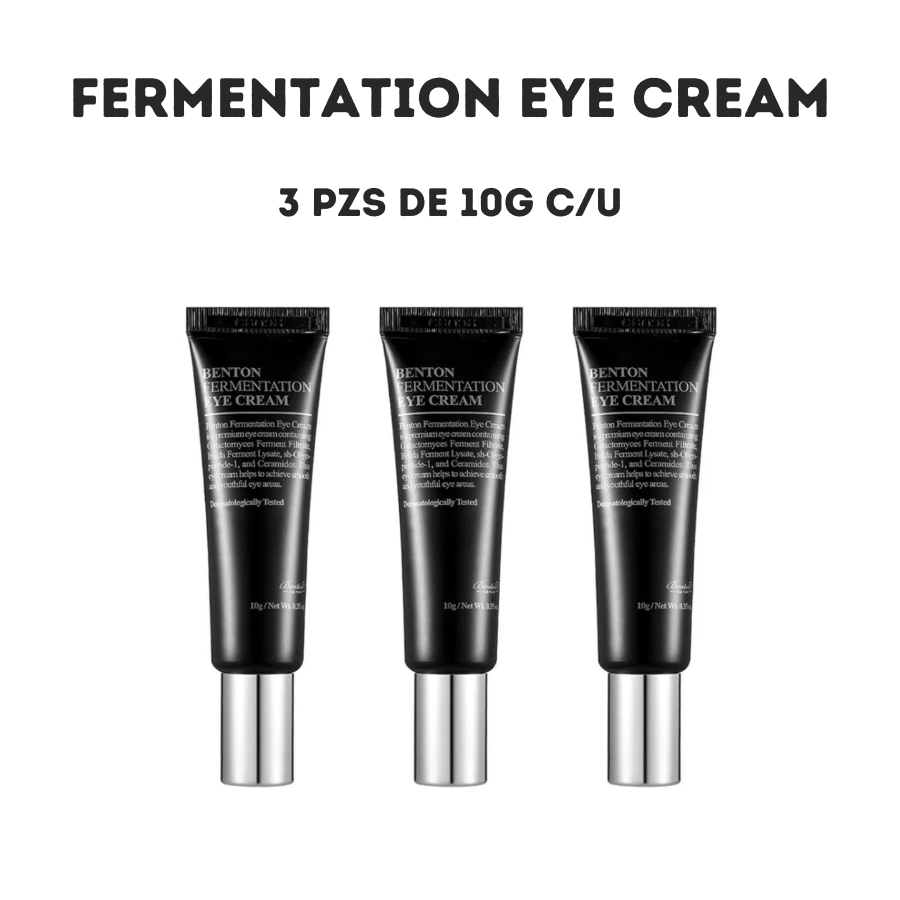 [BENTON] Fermentation Eye Cream 3 piezas de 10g c/u