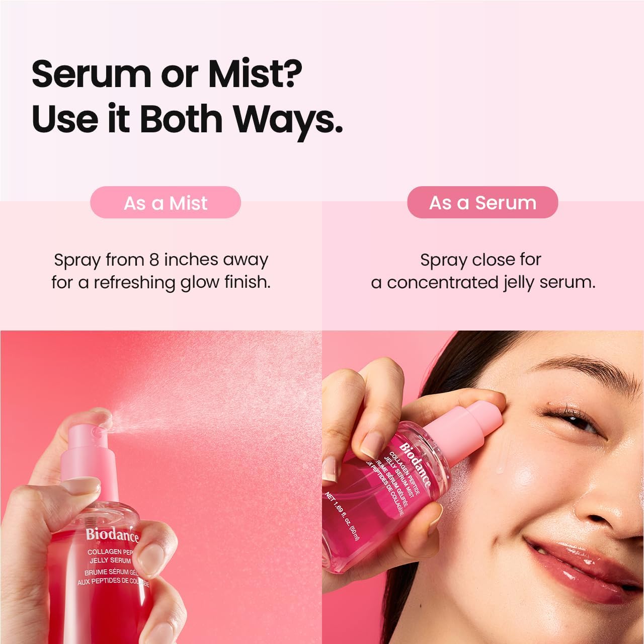 [BIODANCE] COLLAGEN PEPTIDE JELLY SERUM MIST 50ML