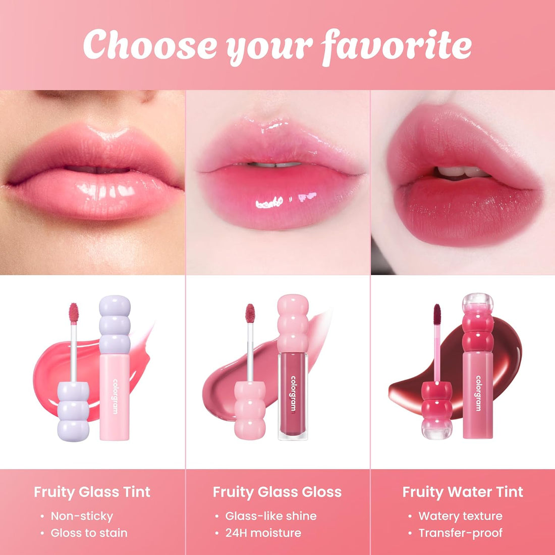 [COLORGRAM] Fruity Glass Tint 14 Sulky Lychee