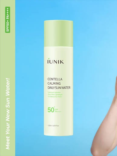 [íUNIK] Centella Calming Daily Sun Water 120ml