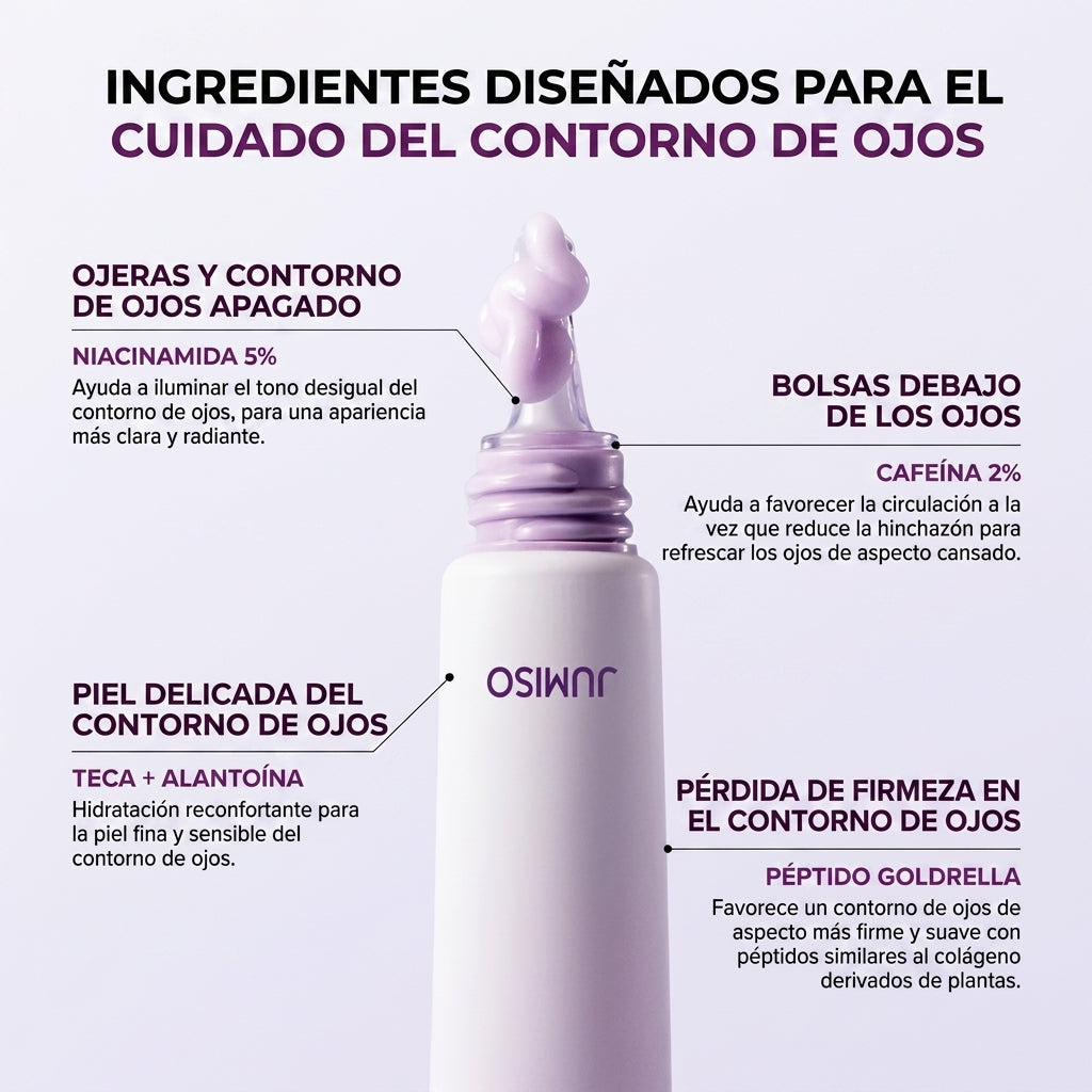 [JUMISO] Niacinamide 5+ Dark Circle Correcting Eye Cream 15ml