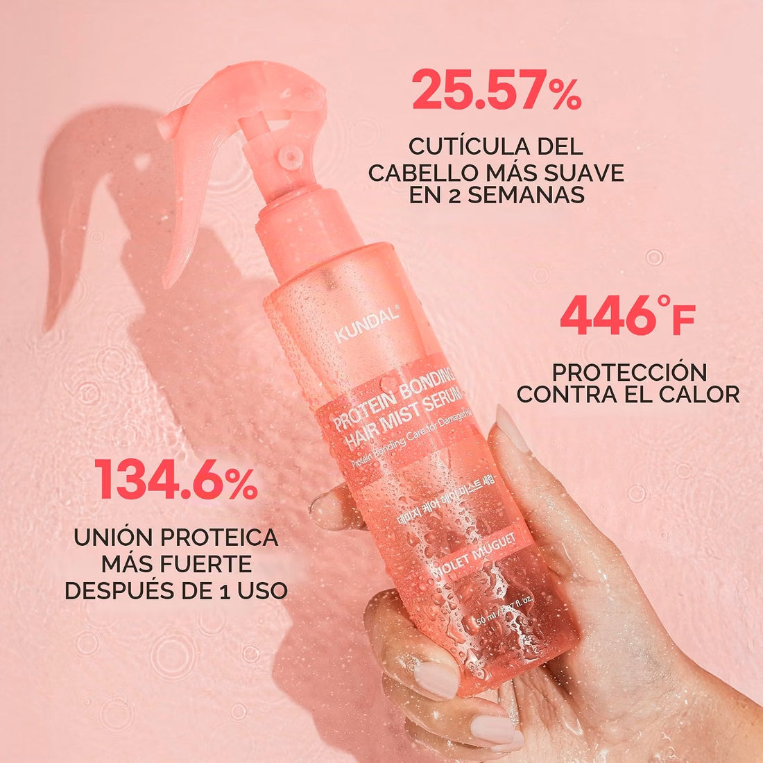 [KUNDAL] PROTEIN BONDING CARE HAIR MIST VIOLET MUGUET 150ml