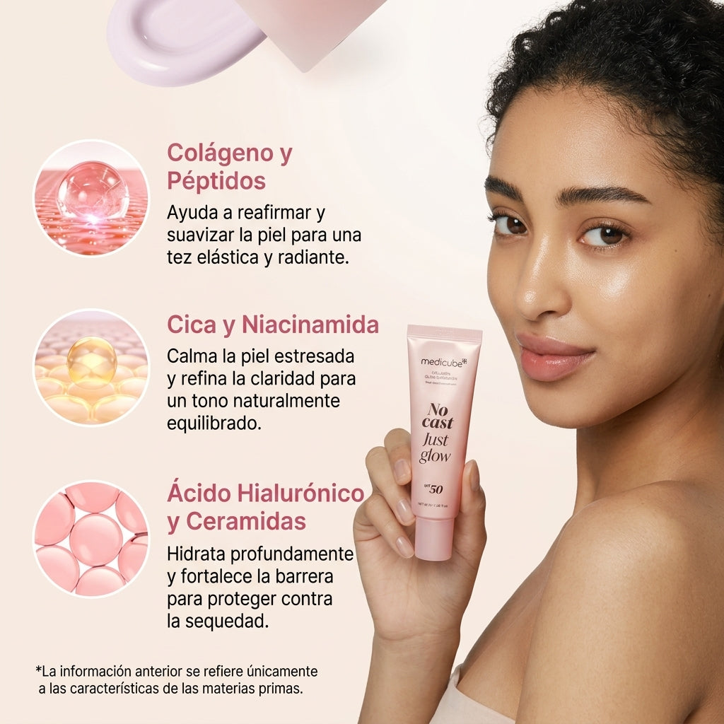 [MEDICUBE] Glow Collagen Sunscreen 50ml SPF 50