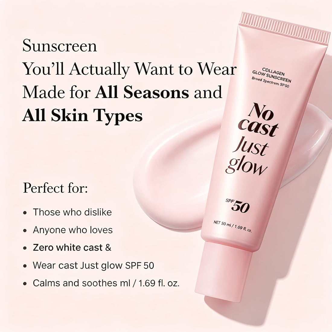 [MEDICUBE] Glow Collagen Sunscreen 50ml SPF 50