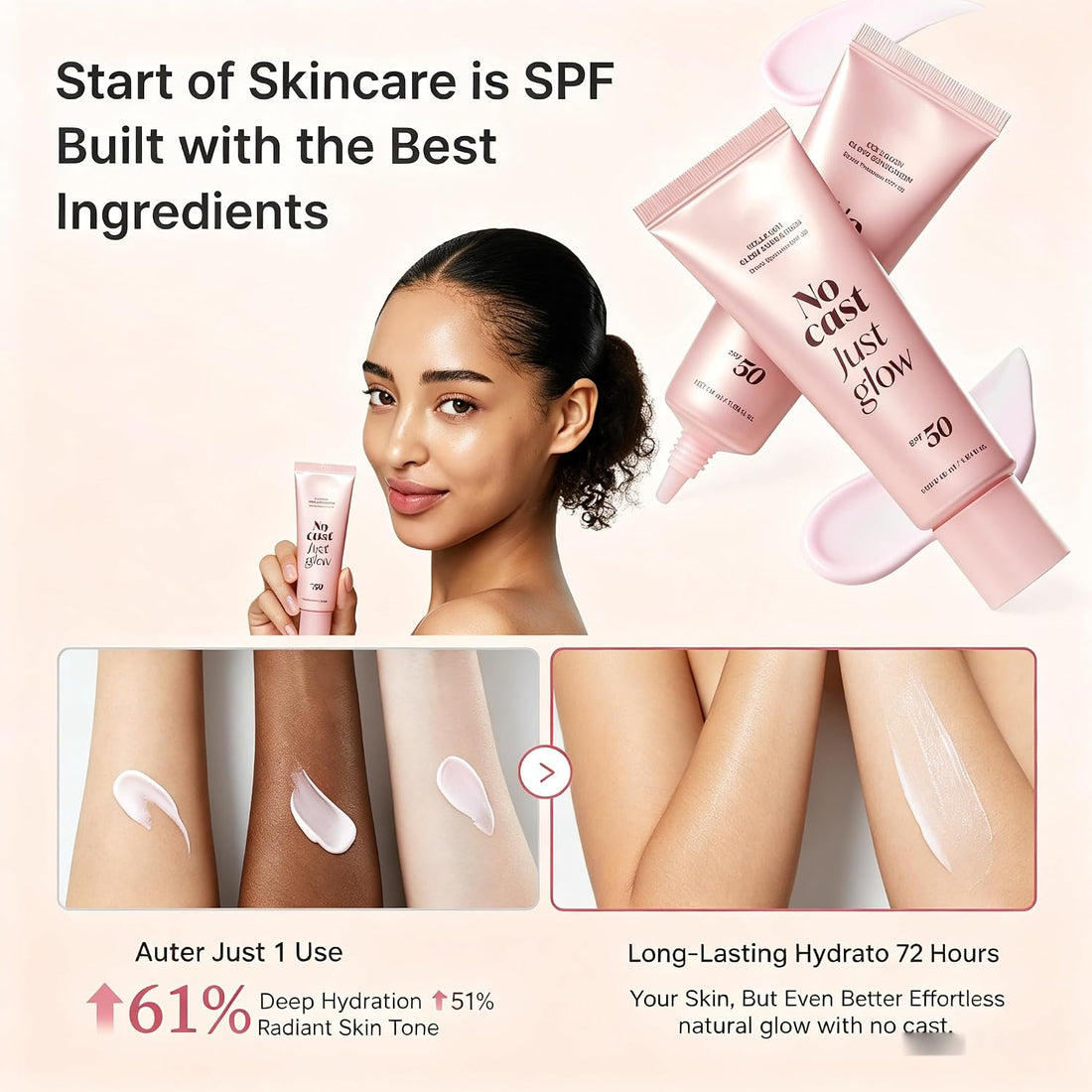 [MEDICUBE] Glow Collagen Sunscreen 50ml SPF 50