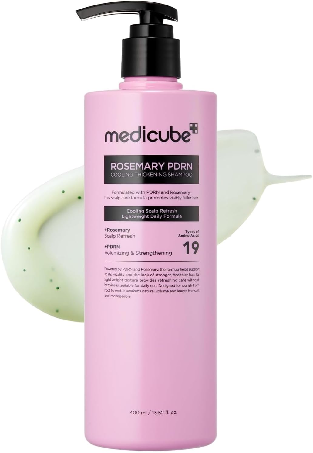 [MEDICUBE] ROSEMARY PDRN COOLING THICKENING SHAMPOO 400ml