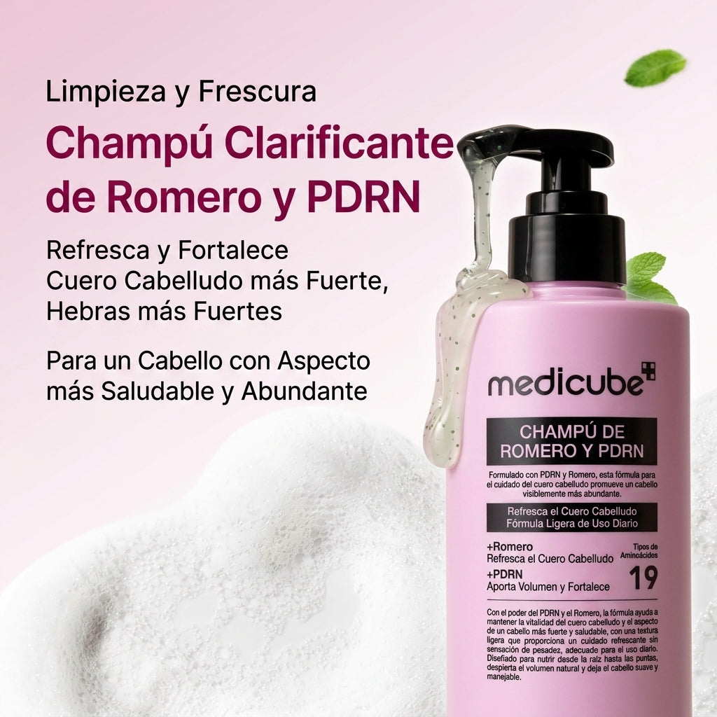 [MEDICUBE] ROSEMARY PDRN COOLING THICKENING SHAMPOO 400ml