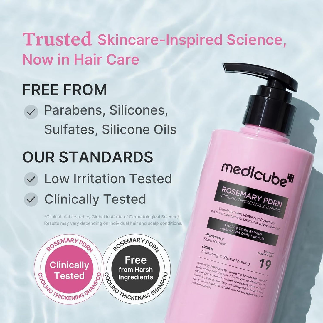 [MEDICUBE] ROSEMARY PDRN COOLING THICKENING SHAMPOO 400ml