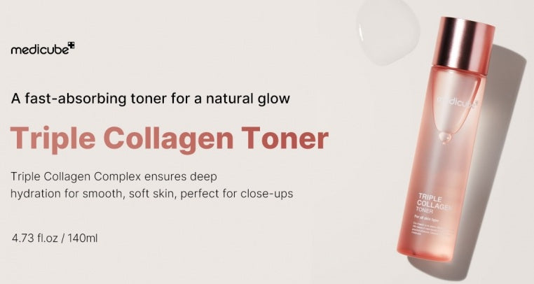 [MEDICUBE] TRIPLE COLLAGEN TONER 4.0 140ml