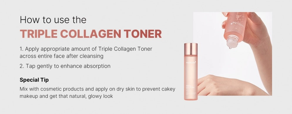 [MEDICUBE] TRIPLE COLLAGEN TONER 4.0 140ml