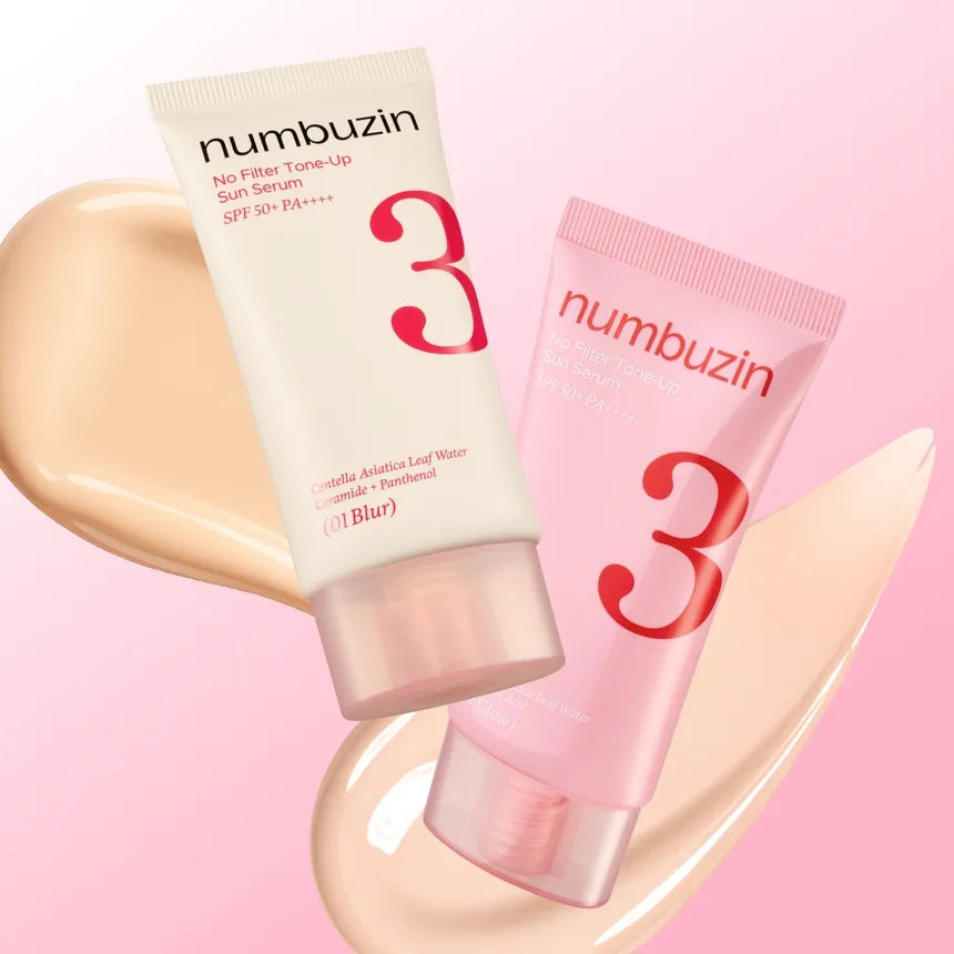 [NUMBUZIN] No.3 No Filter Tone-Up Sun Serum 02 Glow SPF50 50ml