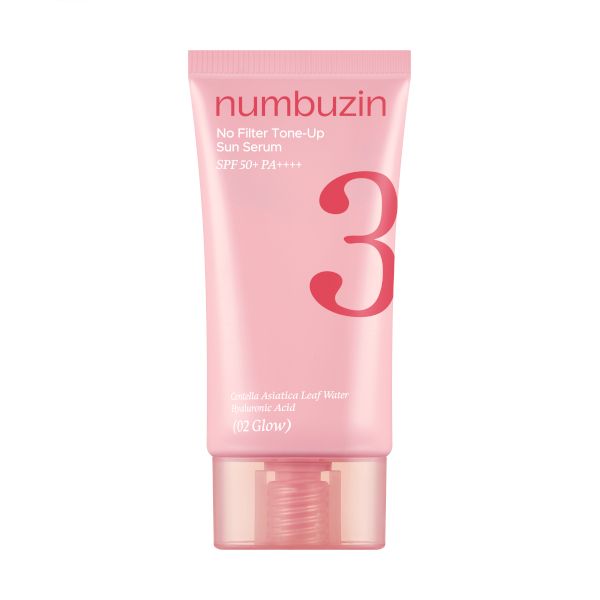 [NUMBUZIN] No.3 No Filter Tone-Up Sun Serum 02 Glow SPF50 50ml