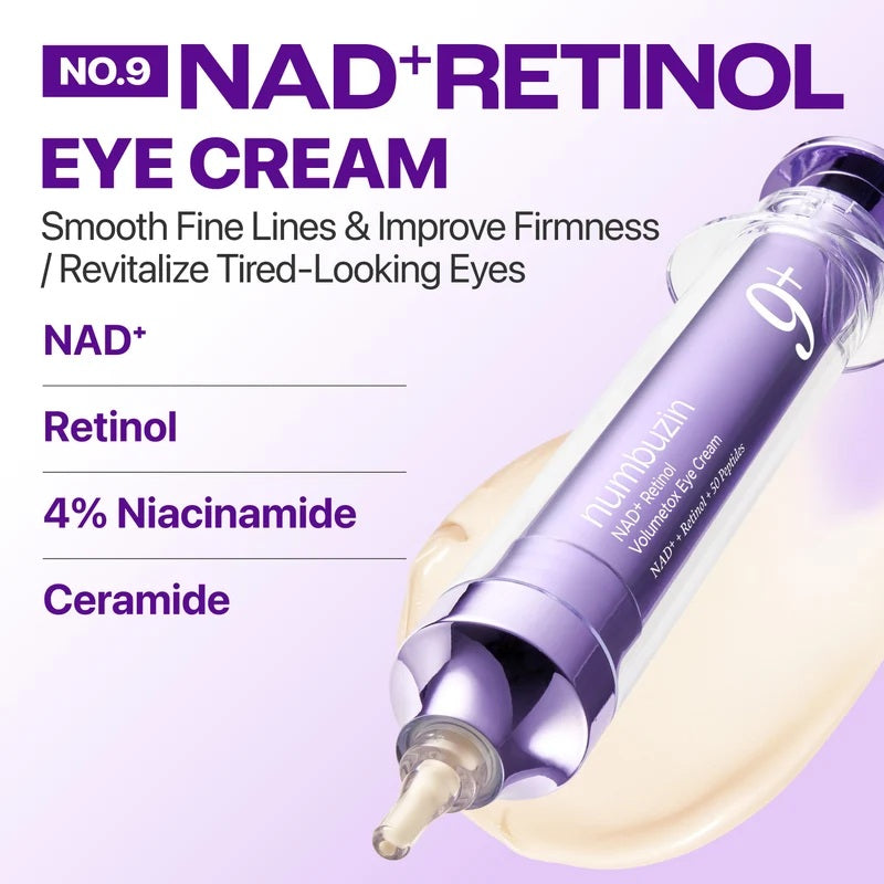 [NUMBUZIN] No.9 NAD Retinol Volumetox Eye Cream 10ml