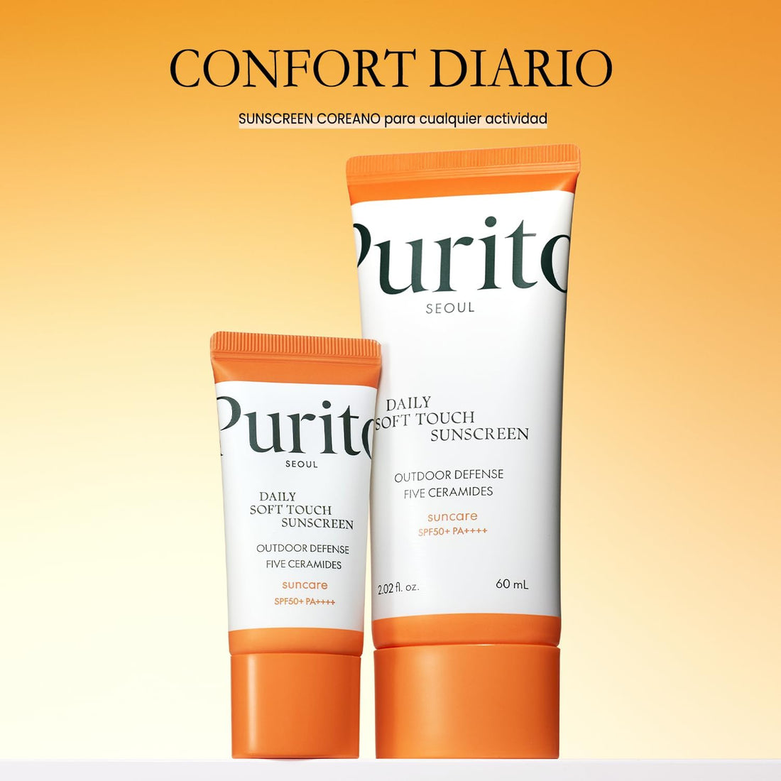 [PURITO SEOUL] Daily Soft Touch Sunscreen (Renewer) 60ml
