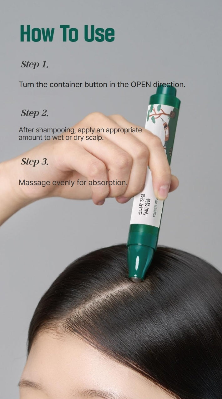 [ROUND LAB] PINE CALMING CICA SCALP AMPOULE 15ml