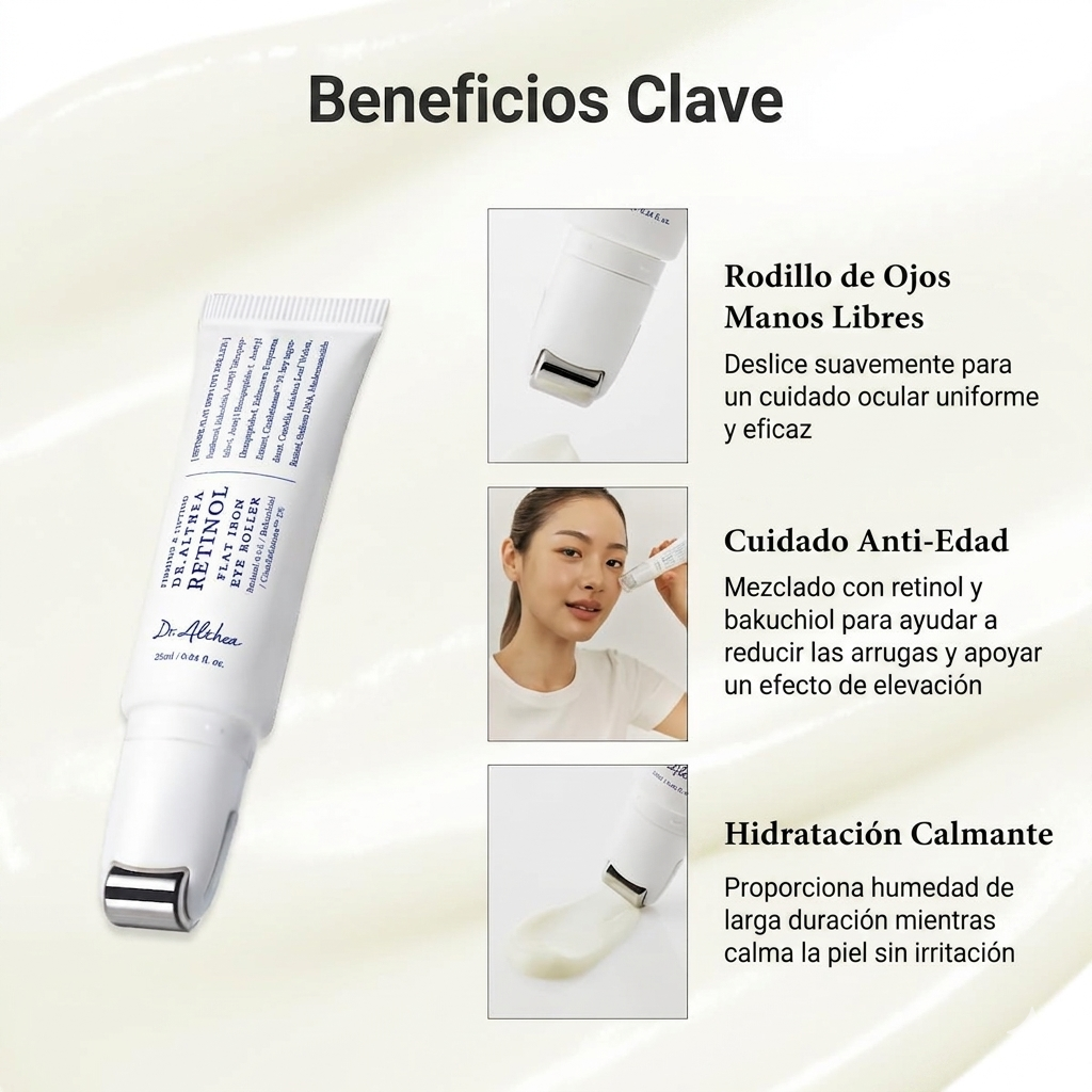 [DR.ALTHEA] Retinol Flat Iron Eye Roller 25ml